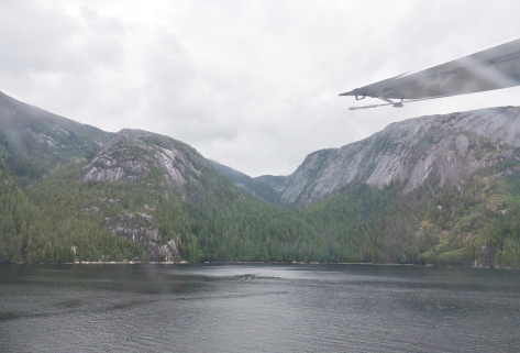 seaplane in fjord - lighter